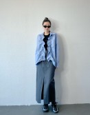 Blue Pin Stripe 3D Shirt #250413